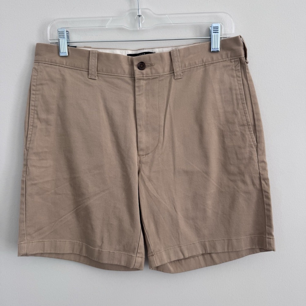 Men's J.Crew Mercantile Flex Khaki Shorts Size 30 7" Inseam NWT